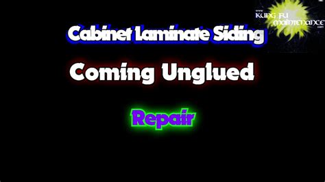 We did not find results for: Cabinet Side Laminate Coming Unglued Repair - YouTube