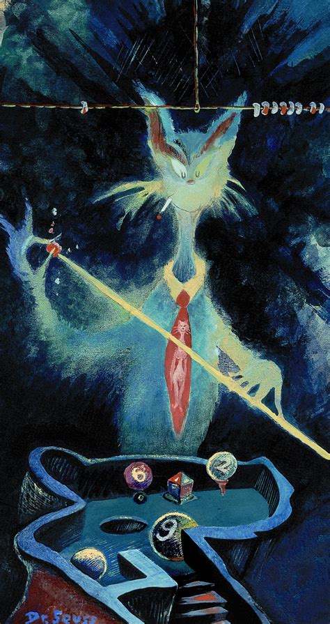 These 'midnight paintings,' along with significant drawings and sculpture, were often created by dr. Pin by j ay on art in 2020 (With images) | Dr seuss art