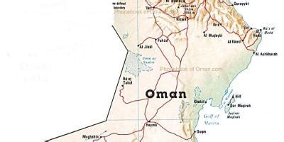 Large detailed tourist map of oman. Sur, Oman Karte - Oman country map (West-Asien - Asia)