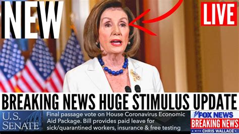 Get the latest updates on the 3rd stimulus check, including when you will receive your stimulus payment, details on the stimulus package, and president biden proposed a $1.9 trillion stimulus bill called the american rescue plan which includes a third round of economic impact payments (also. Stimulus Check 2 Update October 3rd | Congress Gives Update On Second Stimulus Check - YouTube