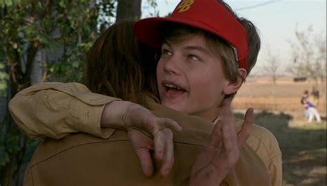 His role as mentally disabled child in 'what's eating gilbert grape' was credited with an academy award nomination for best supporting actor. Leonardo DiCaprio as Arnie Grape in 'What's Eating Gilbert ...