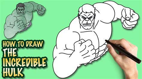 August 8, 2013 by lisa 2 comments. How to draw the Incredible Hulk - Easy step-by-step ...