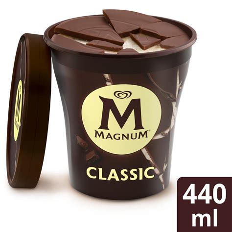 Magnum Classic Ice Cream 440ml | Ice Cream Tubs | Iceland Foods