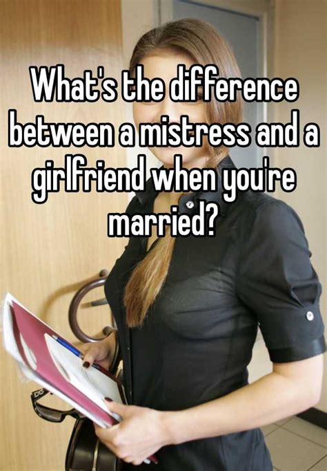 What are the most common long distance relationship problems, and how should you deal with them? What's the difference between a mistress and a girlfriend ...