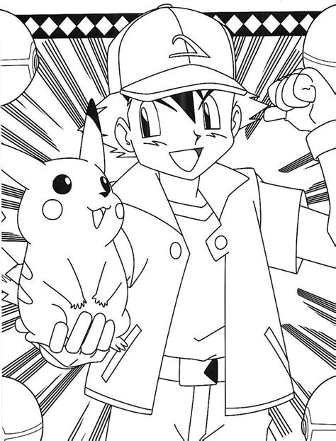 And then smugachu said whats wrong big boy cute ash. 17 Best images about Pokemon Coloring on Pinterest ...