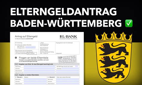 1 5 72070 tübingen tel. Elterngeldantrag Baden-Württemberg 2019 - so klappt es ...