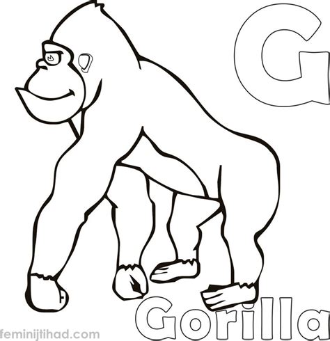 The product of a chance encounter with an alien race, grodd and his people evolved past the common gorillas who lived in his portion of the african. Gorilla Coloring Pages Printable | Coloring pages, Animal ...