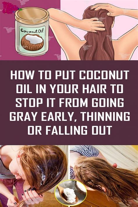 Massage into scalp and let sit for 30 minutes, then rinse. How To Put Coconut Oil In Your Hair To Stop It From Going ...