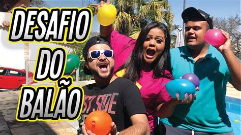 Sábado, 24 de julho às 08:20 brt. DESAFIO DO BALÃO !!!! - YouTube