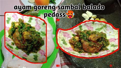 Kali ini dapur bu haji akan berbagi resep dan cara membuat sambal kacang untuk gorengan yang enak.bahan bahan :100 gr kacang tanah digoreng20 buah cabe. Cara membuat SAMBAL AYAM BALADO PEDASS - YouTube