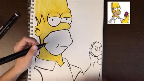 When drawing up the picture, we will take into account everything we know about homer from the cartoon the simpsons. How to draw Homer Simpson - YouTube