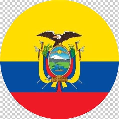 The symbolism of the elements of the coat of arms are: Flag Of Ecuador Flag Of Colombia Flag Of Brazil PNG ...