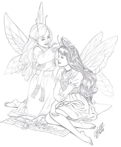 This post contains affiliate links. fairies | Fairy coloring pages, Angel coloring pages ...