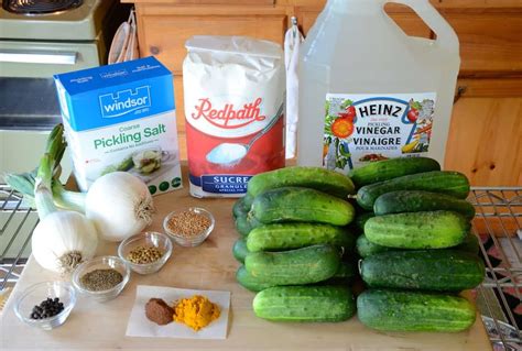 Mix vegetables with salt and let stand 1 hour. Bread And Butter Pickles - Weekend at the Cottage