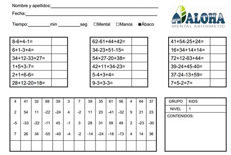 Ejercicios mentales para reducir el estrés. Actividades imprimibles para primaria - Imagui