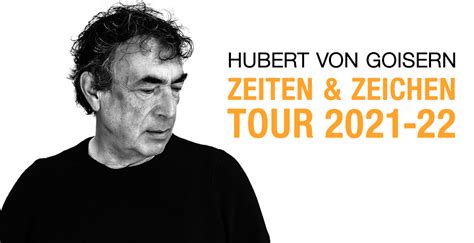 Der begründer der berühmten band alpinkatzen modernisierte traditionelle alpenmusik und. Tickets für Hubert von Goisern in A-Wien am 13.04.2022 kaufen