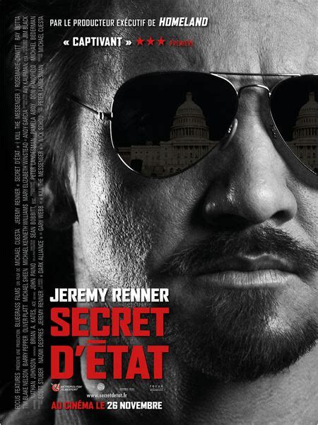 There's nothing secret about in secret. Secret d'état : Jeremy Renner journaliste d'investigation ...