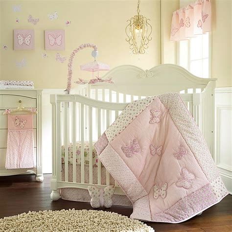 Baby nursery crib bedding sets with cute designs for both baby boys and baby girls. Bella Butterfly 4-Piece Crib Bedding Set and Accessories ...