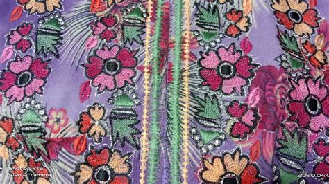 Beautiful pattern with nice hand drawn watercolor roses. Colorful Flower Embroidery design, تصميم تطريز الزهور ...