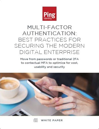 You can apply this identity and access management best practice by offering access to a consumer for a specific timeframe (for example, 30 minutes) and the best ones should be easy to remember and hard to guess. Ping Identity - Multi-Factor Authentication Best Practices ...