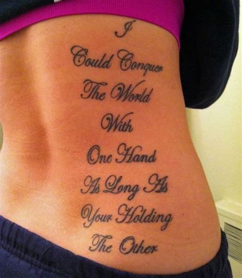 While getting matching couple tattoos with summer fling subject's name on your chest might not be none of these couple tattoos express their intended meanings fully when the two people are not. GOOD QUOTES FOR COUPLES TATTOOS image quotes at relatably.com