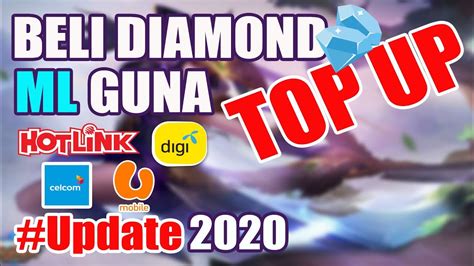 Bukan hanya itu, harga diamond di dg juga murah dan terjangkau! Cara Beli Diamond ML guna Top Up. Update Baru! 2020 - YouTube