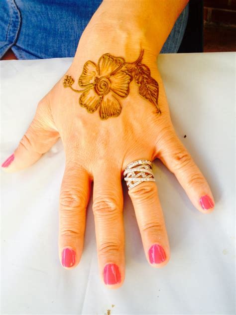 Flower is the most common henna tattoo design and. Hire Beautiful Henna Art - Henna Tattoo Artist in Santa ...