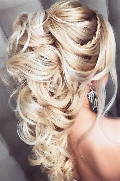 The vegan formula seals the hair cuticle for a silky feel and delivers instant results in. 71 Perfect Half Up Half Down Wedding Hairstyles | Hair ...