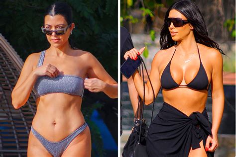 Kim Kardashian and Kourtney Kardashian: How they got their ...