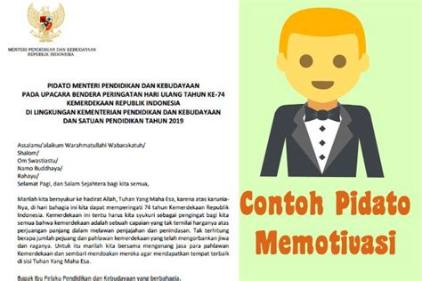 Pada postingan kali ini akan kita bahas contoh pidato sambutan kepala desa pada program maulid nabi muhammad saw. Sambutan HUT RI Memotivasi Ketua Karang Taruna Dalam Acara ...