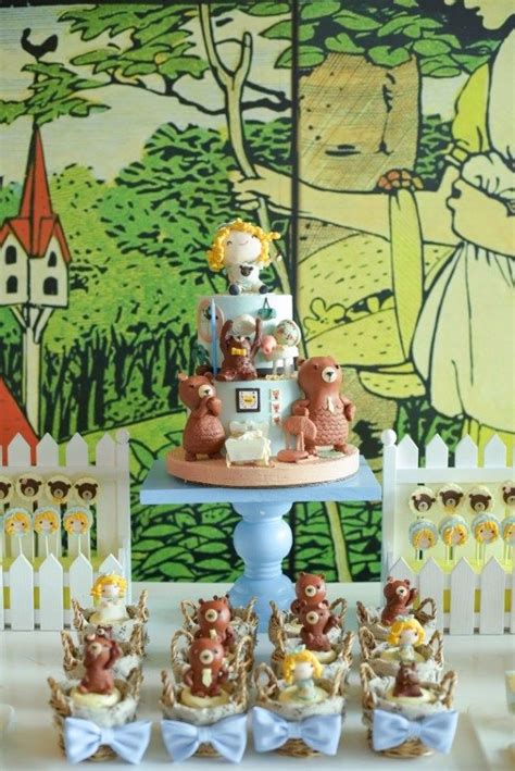 Comes with both goldie and bear. Justine's Goldilocks and the Three Bears Themed Party ...