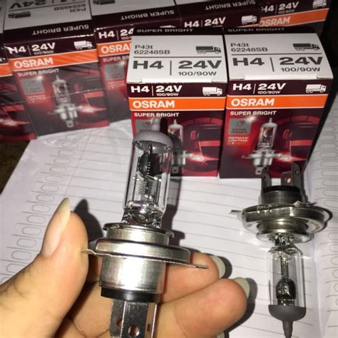 Maybe you would like to learn more about one of these? Jual Lampu Depan Halogen H4 P43t 24v 100/90w Original ...