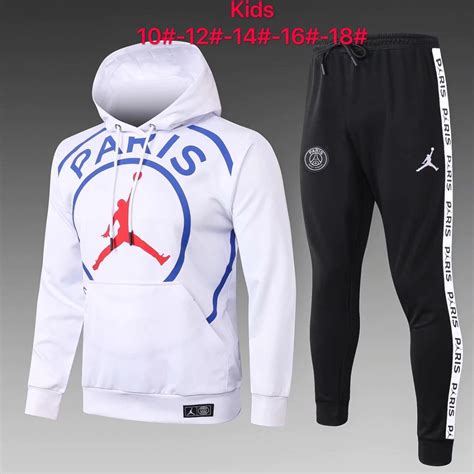 To round off the bold look, the jordan psg 2021 jacket has a white jordan logo and a special blue / pink version of the psg crest. US$ 33.8 - Kids PSG JORDAN Hoodie Sweatshirt + Pants Suit ...