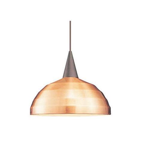 Copper pendant light over kitchen island. WAC 11.5" Industrial Bowl Pendant Shade | Copper pendant ...