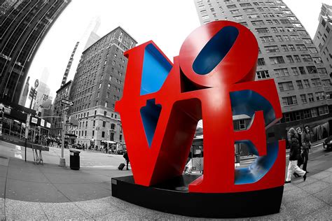 Site of the university of pennsylvania. City of Brotherly Love LOVE is a sculpture by American ...