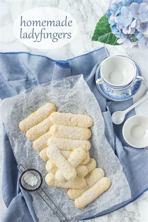 Spongy lady finger cookies are what makes tiramisu cake so special! Homemade Ladyfingers - Baking A Moment