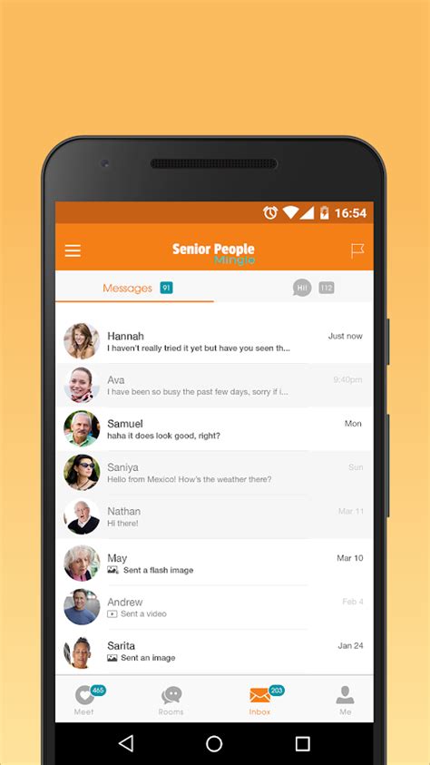 As with many games, this app is hit or miss, some. Senior People Mingle - Dating Chat App for Mature ...