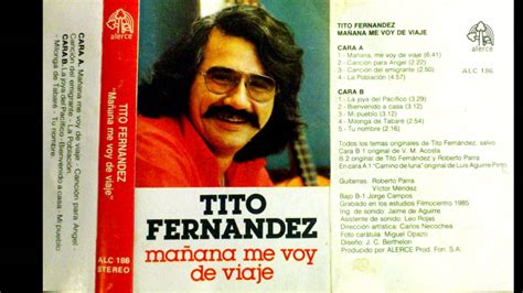 Letras, tablaturas y acordes de guitarra. Tito Fernández - Mañana me voy de viaje (1985) - YouTube