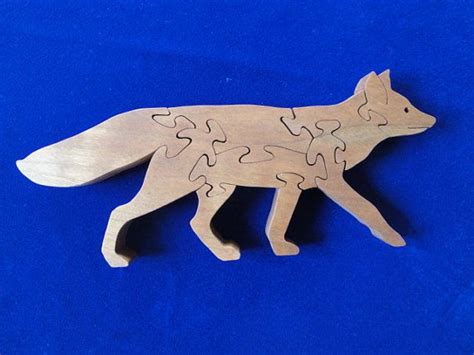 Wood puzzle flooring have always been a hot favorite among kids throughout the ages. Nine Piece Wooden Fox Puzzle