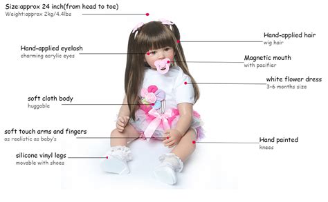 Hottie having fun with her toy 68 min. Zero Pam Reborn Baby Dolls Girls 24 inch Real Life ...