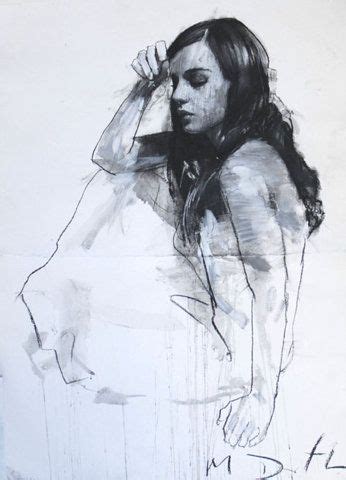 $589.91 · drawing, ink by quinquinou (france). Mark Demsteader Contemporary Figurative Artist ...