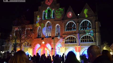 Spielerisch können dabei die stadt und ihre geschichte entdeckt werden. 16-10-28 Light-Night-Shopping 2016 in Hildesheim - Hi-Living