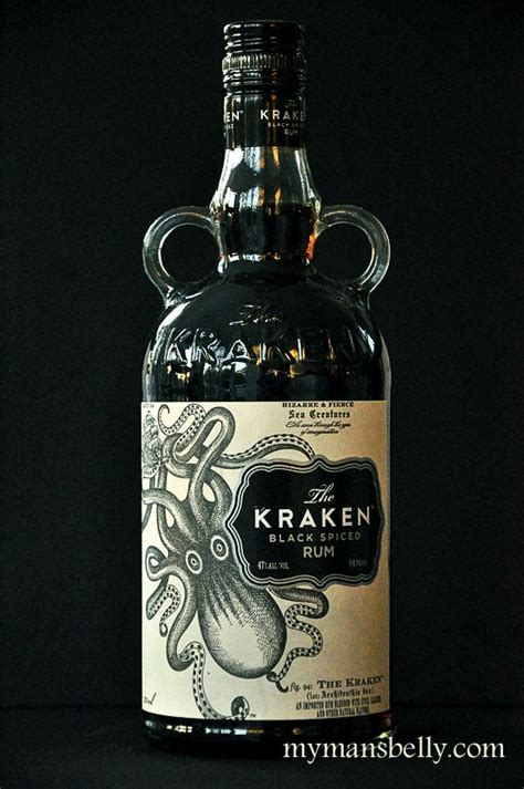 An excellent spiced rum, with utterly brilliant packaging! the kraken rum, kraken rum, spiced rum recipes, kraken ...