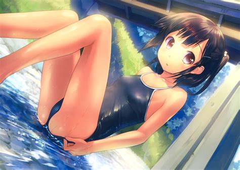 In recent years, short haircuts have made a major comeback for women of all ages. kogemashita loli original scan school swimsuit short hair ...