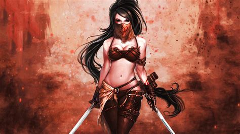 Download our free software and turn videos into your desktop wallpaper! fantasy, Artwork, Art, Women, Girl, Girls, Female, Warrior Wallpapers HD / Desktop and Mobile ...