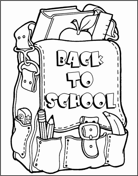 Another great way of gearing your kid for going back to school is reading him a 'goodbye summers' story every night. Back to School Coloring Pages - Best Coloring Pages For Kids