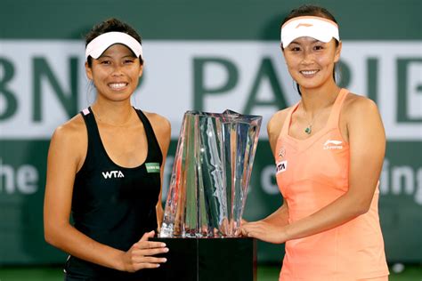 The latest tennis stats including head to head stats for at matchstat.com. Doubles stars Hsieh Su-Wei and Peng Shuai rise to the top ...