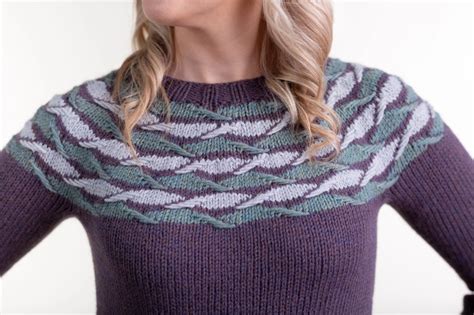 I'm a knitter, and always get a little anxious when i have to join new year in the middle of a piece. "join body and sleeves into yoke" (With images) | Knitting ...