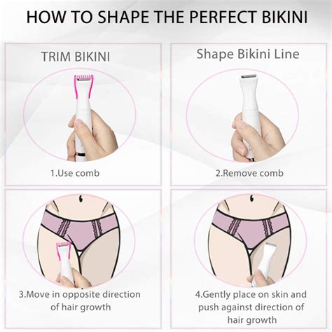 However, men`s facial hair tends to grow in different directions (especially in the neck area), so even if they think they are shaving with the grain (in the direction of the hair growth). Amazon Com Bikini Trimmer For Women Yafex Electric Eyebrows