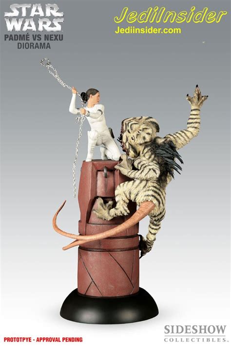 This episode was originally intended to be the premiere for a seventh season, but production on the television series was halted before the episode was completed. STAR WARS Padmé VS Nexu Diorama